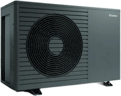 Vaillant air source heat pump fitted by BASI